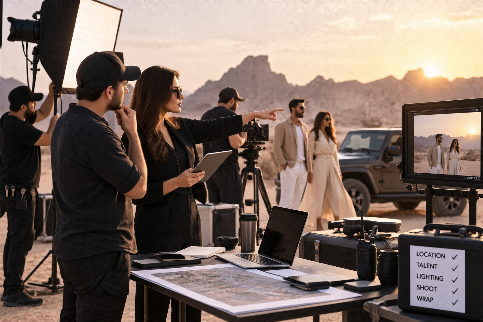 Location Transportation & Crew Access services in Dubai and UAE